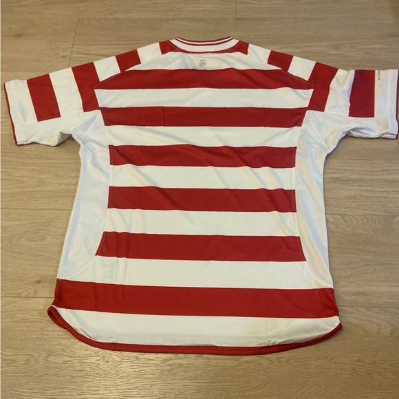 Stormtech red and white striped jersey -Large - Picture 4 of 5